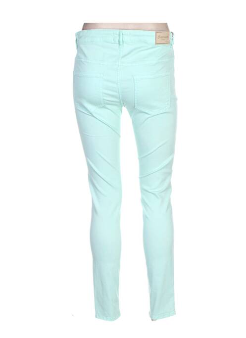 Pantalon slim verde COUTURIST femeie