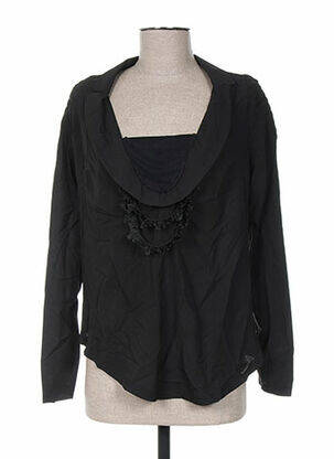 Top negru ANNE TURTAUT femeie