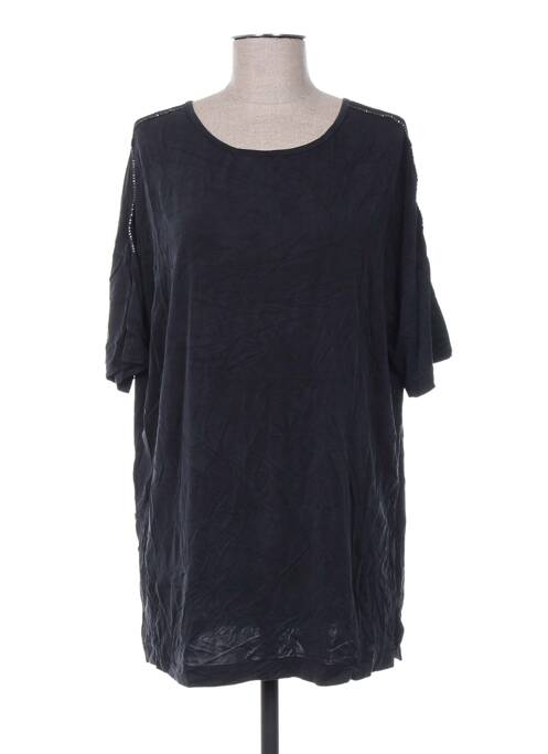 Tunică mâneci scurte negru ANNE TURTAUT femeie