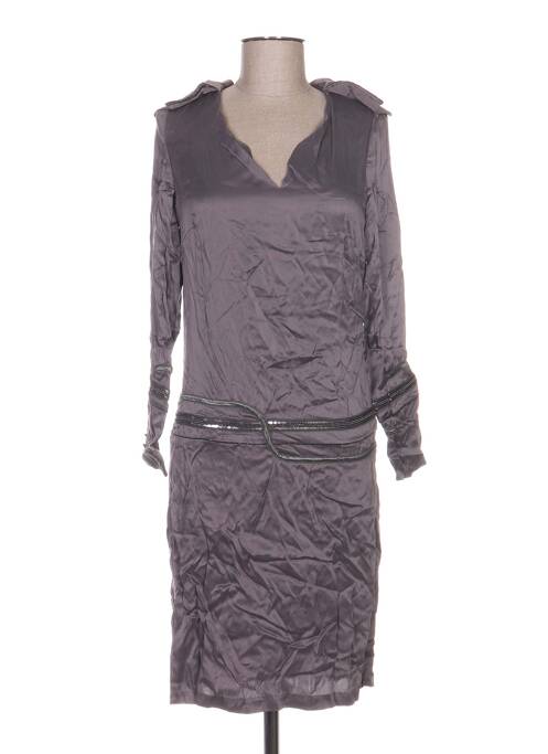 Rochie midi gri ANNE TURTAUT femeie