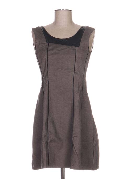 Rochie scurtă maro ANNE TURTAUT femeie