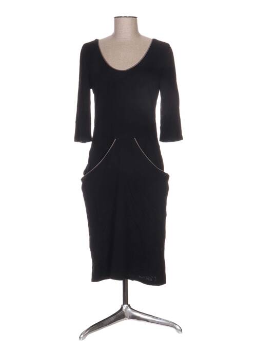 Rochie midi negru ANNE TURTAUT femeie