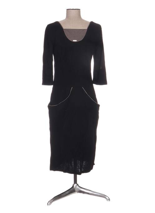 Rochie midi negru ANNE TURTAUT femeie