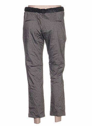 Pantalon drept talie elastică gri ANNE TURTAUT femeie