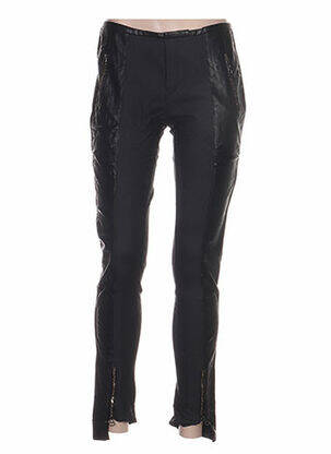 Pantalon slim mărime normală mărime normală negru ANNE TURTAUT femeie