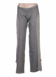 Pantalon drept croială dreaptă talie joasă gri ANNE TURTAUT femeie