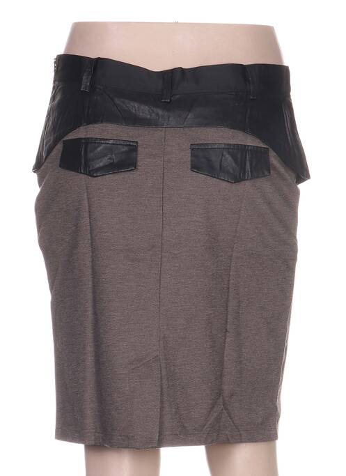 Fustă midi maro ANNE TURTAUT femeie