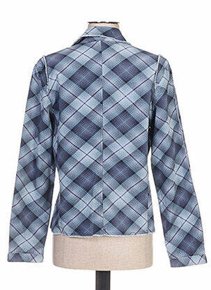 Jachete casual guler tip costum albastru QUATTRO femeie