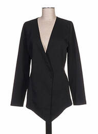 Jachete casual croială cambrată negru QUATTRO femme