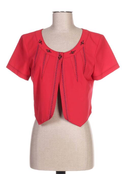 Bolero roșu QUATTRO femeie