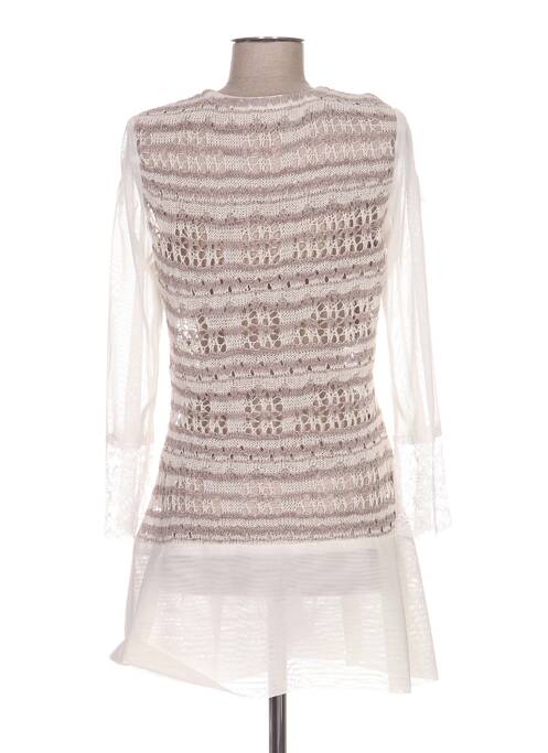 Vestă cu mâneci lungi bej QUATTRO femeie