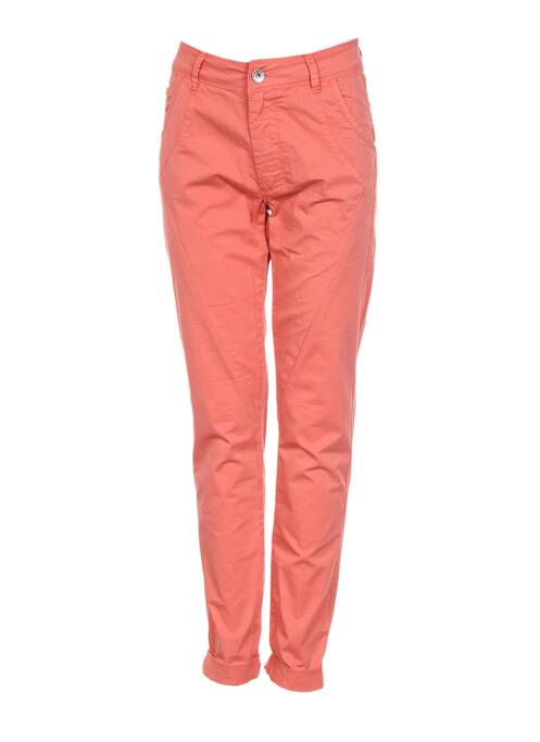 Pantalon slim portocaliu EVA KAYAN femeie