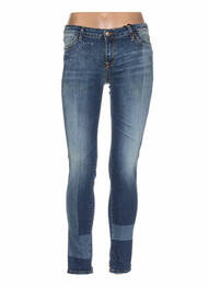 Blugi skinny talie joasă talie joasă albastru MARYLEY femme