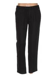 Pantalon drept talie elastică negru REDSOUL femeie