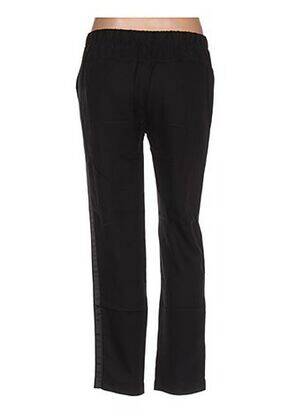 Pantalon drept talie elastică negru REDSOUL femeie