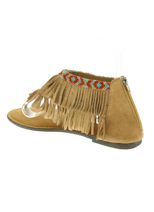 Sandale/Pantofi decupați maro FAVELA MARKET femeie