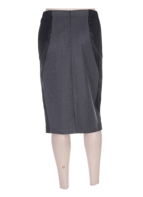 Fustă midi gri KARTING femeie