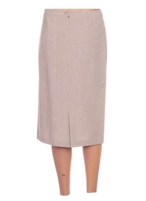 Fustă midi bej GEVANA femeie