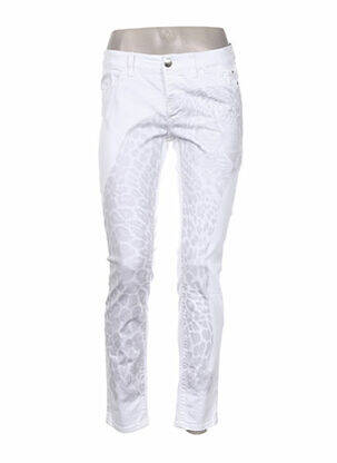 Pantalon slim talie joasă talie joasă alb MARC CAIN femeie