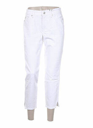 Pantalon trei sferturi alb CAMBIO femeie