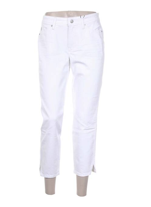 Pantalon trei sferturi alb CAMBIO femeie