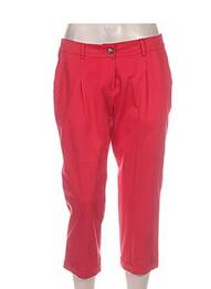Pantalon trei sferturi croială dreaptă mărime normală roșu DIAMBRE femme