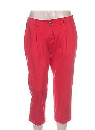 Pantalon trei sferturi roșu DIAMBRE femeie