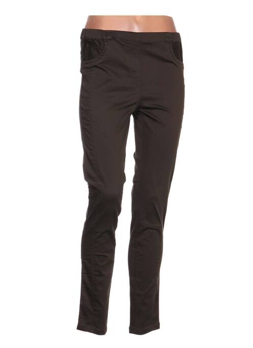 Pantalon slim verde LES FILLES DE NEAUX femeie