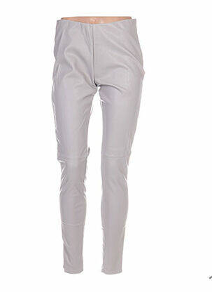 Pantalon slim talie elastică bej EXPRESSO femeie