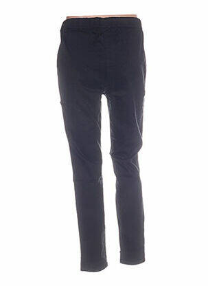 Pantalon drept elasticitate negru MIAMODA femeie