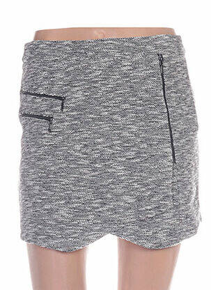 Fustă mini gri MORGAN femeie