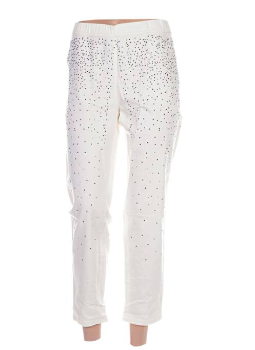 Pantalon drept alb MIAMODA femeie