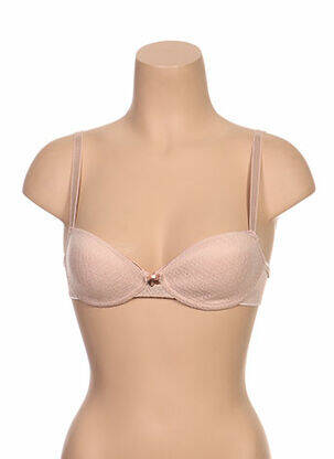 Sutien broderie top sutien modelat culoare piersică CHANTELLE femeie