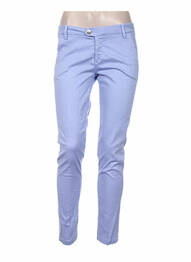 Pantalon slim talie joasă talie joasă albastru KOCCA femeie