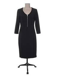 Rochie midi mâneci 3/4 mâneci 3/4 negru GERRY WEBER femme