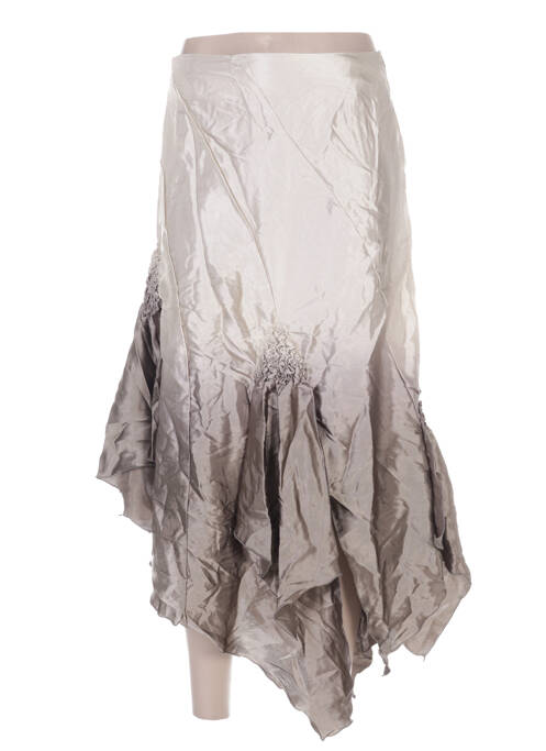 Fustă midi gri SERENA KAY femeie