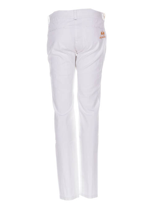 Pantalon 7/8 alb LA MARTINA femeie