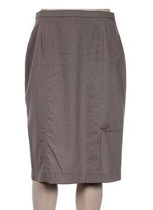 Fustă midi maro PAUPORTÉ femeie