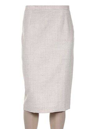 Fustă midi bej WEINBERG femeie