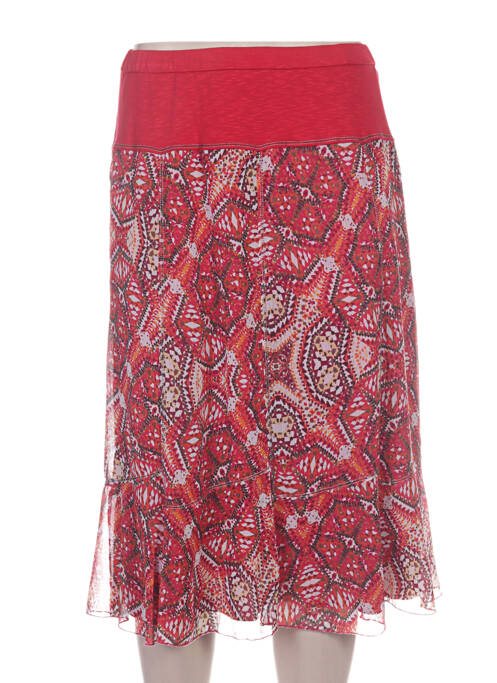 Fustă midi roșu PAUPORTÉ femeie
