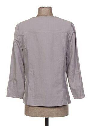 Jachete casual guler rotund gri WEINBERG femeie