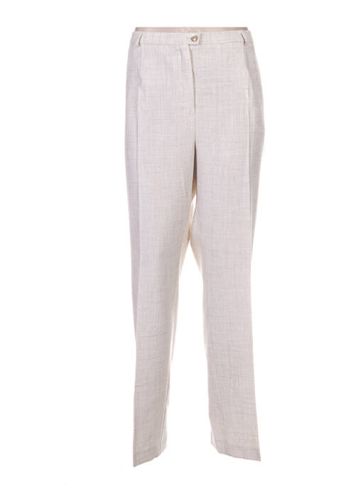 Pantalon drept bej WEINBERG femeie