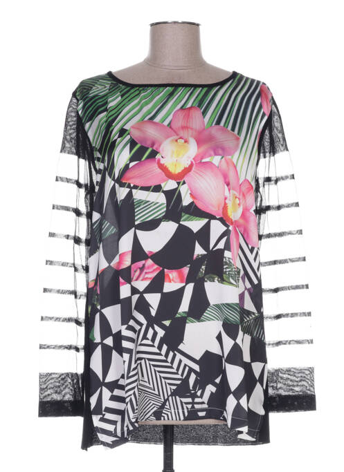 Tunică mâneci lungi negru WEINBERG femeie