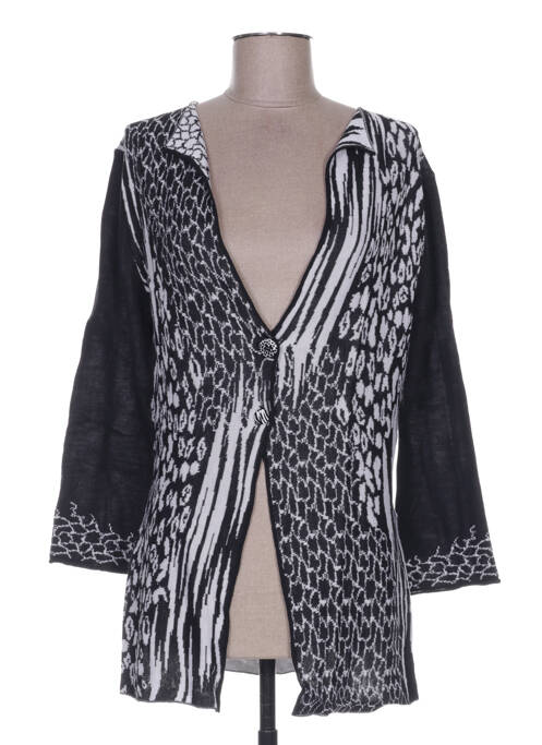 Vestă cu mâneci lungi negru WEINBERG femeie