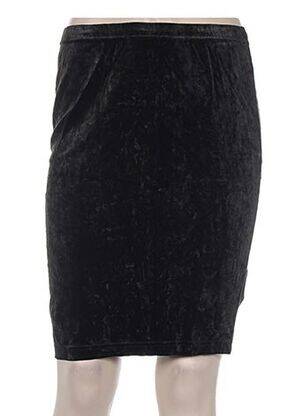 Fustă midi negru DIAPOSITIVE femeie