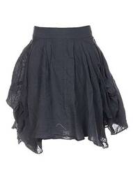 Fustă scurtă croială evazată gri 1060 CLOTHES femme
