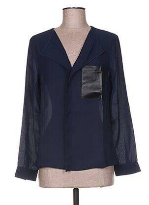 Bluză albastru BY MONSHOWROOM femeie