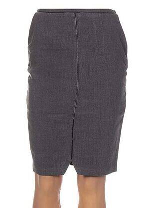 Fustă midi gri CLO&SE femeie