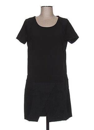 Rochie scurtă mâneci scurte mâneci scurte negru CLO&SE femeie