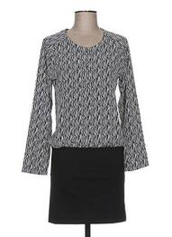 Rochie scurtă mâneci lungi mâneci lungi negru CLO&SE femme